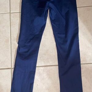Boys Teens 16 HURLEY pants slacks 28 waist NWT navy blue